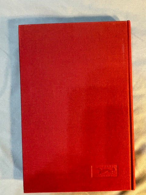 Dahl, Roald.  Charlie and the Chocolate Factory. NY: Alfred Knopf, (1964). 1st ed, 1st printing with red cloth, top edge brown and 6-line collophon on last page. 1st issue DJ with no ISBN number on rear panel Book is Near mint, DJ only Fair