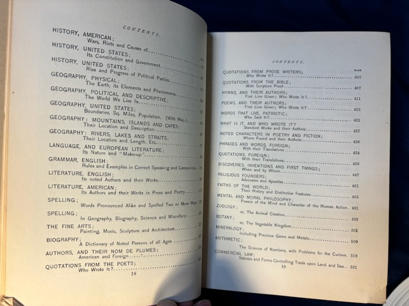 Hunter, Thomas.  Home Culture, a Self-Instruction. NY: E. Treat, (1884). 1st ed. Illus. Pict cloth, gilt. Covers loose, spine faded, hinges cracked. Very Good  50.00