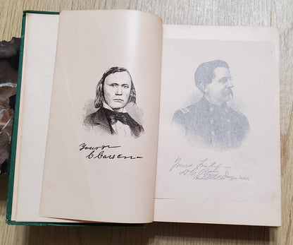 Peters, Dewit. Kit Carson’s Life and Adventures. Hartford: Dustin, Gilman, 1875.Plates. Pict cloth, gilt. VG