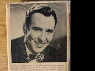 Reiner, Carl.. Enter Laughing. 1958. 1st ed. Pages darkened. VG/VG