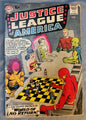 Justice League of America #1    cover detached from staples, light waterstain inside front cover   Good