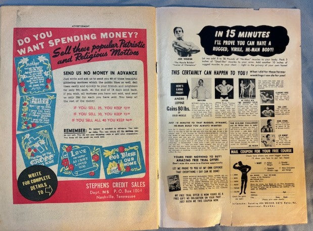 Justice League of America #1    cover detached from staples, light waterstain inside front cover   Good