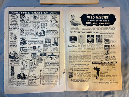 Justice League of America #1    cover detached from staples, light waterstain inside front cover   Good