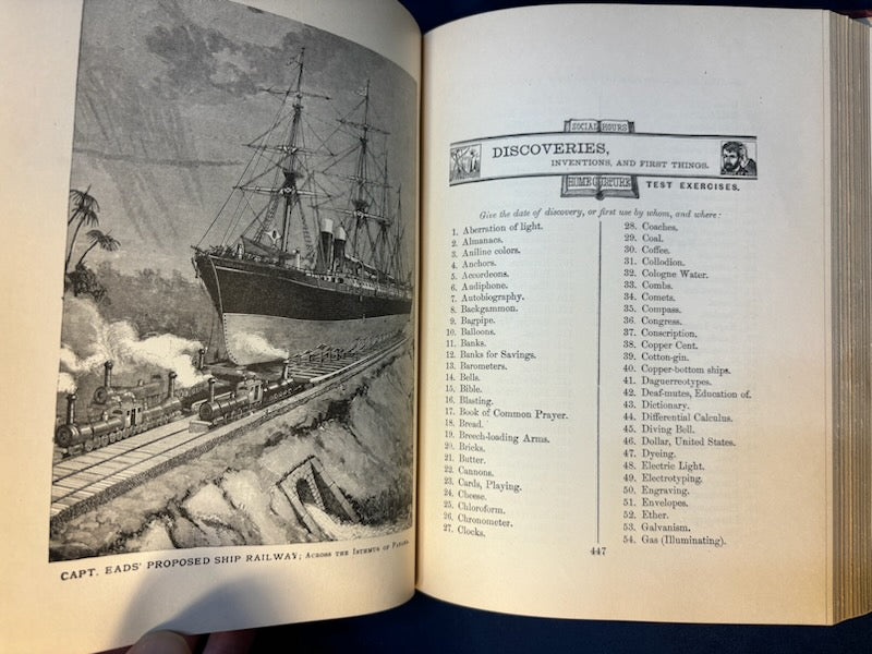 Hunter, Thomas.  Home Culture, a Self-Instruction. NY: E. Treat, (1884). 1st ed. Illus. Pict cloth, gilt. Covers loose, spine faded, hinges cracked. Very Good  50.00