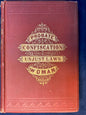 Stow, J. W.  Probate Confiscation: Unjust Laws Which Govern Women. (np, 1877). 2nd ed. Cloth, gilt. Foxing to frontis & tissue. Very Good