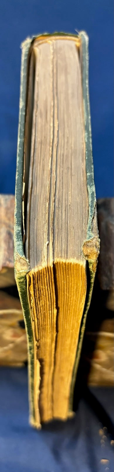 Twain, Mark.  Adventures of Huckleberry Finn. NY: Charles Webster, 1885. 1st ed, 1st issue with all 1st issue points [see details of points and condition on Literature page]. Overall heavy wear. Good candidate for restoration